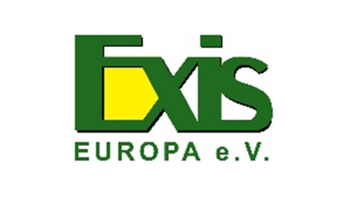 Text-Logo: Exis Europa e. V.
